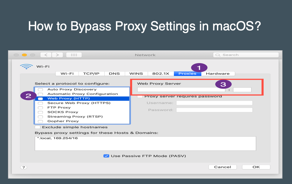 Setup Proxy Mac Os Download
